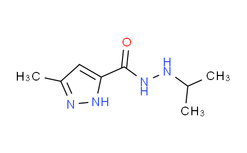 CAS No. 6736-44-3, 3-Methyl-n'-(propan-2-yl)-1h-pyrazole-5-carbohydrazide