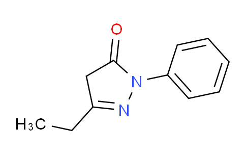 CAS No. 72546-09-9, 3-Ethyl-1-phenyl-4,5-dihydro-1H-pyrazol-5-one