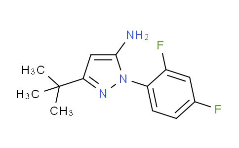 CAS No. 778611-49-7, 3-tert-Butyl-1-(2,4-Difluorophenyl)-1H-pyrazol-5-amine