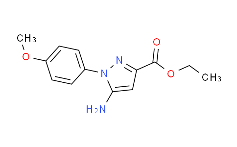 CAS No. 866838-07-5, Ethyl 5-amino-1-(4-methoxyphenyl)-1H-pyrazole-3-carboxylate
