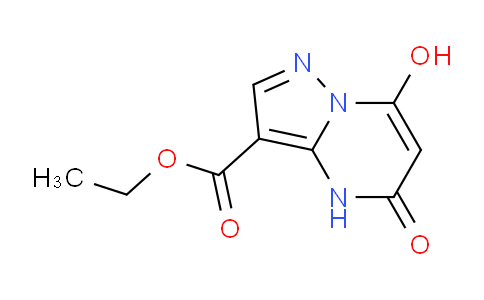 CAS No. 90349-67-0, Ethyl 7-hydroxy-5-oxo-4,5-dihydropyrazolo[1,5-a]pyrimidine-3-carboxylate