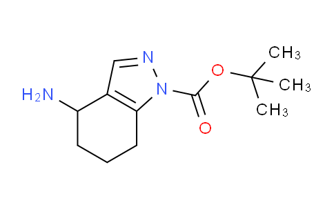 CAS No. 955406-82-3, tert-Butyl 4-amino-4,5,6,7-tetrahydro-1H-indazole-1-carboxylate