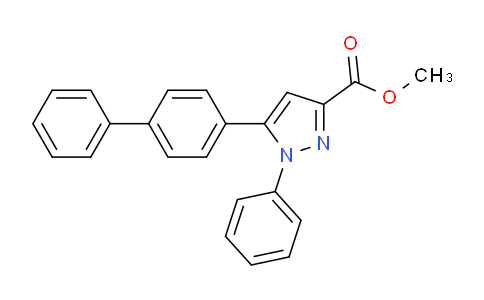CAS No. 957320-19-3, Methyl 5-{[1,1'-biphenyl]-4-yl}-1-phenyl-1h-pyrazole-3-carboxylate