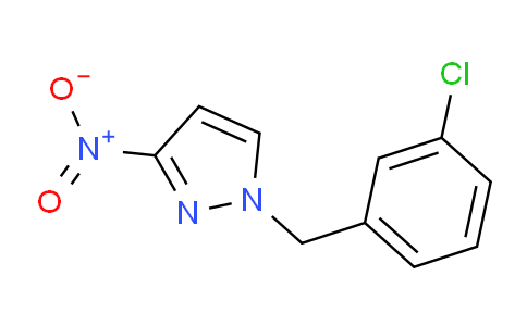 CAS No. 957478-42-1, 1-[(3-Chlorophenyl)methyl]-3-nitro-1h-pyrazole