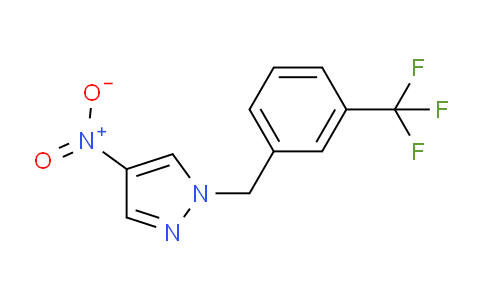 CAS No. 957481-53-7, 4-Nitro-1-{[3-(trifluoromethyl)phenyl]methyl}-1h-pyrazole