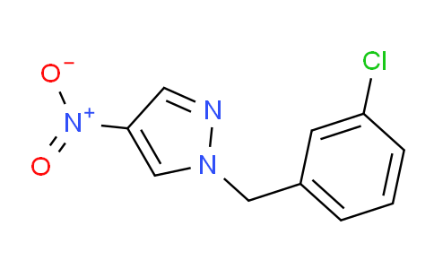 CAS No. 957489-39-3, 1-[(3-Chlorophenyl)methyl]-4-nitro-1h-pyrazole