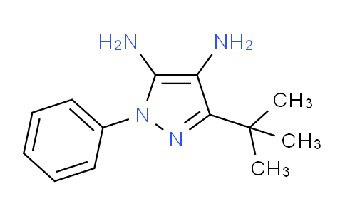 CAS No. 957780-69-7, 3-tert-Butyl-1-Phenyl-1H-pyrazole-4,5-diamine