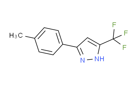 CAS No. 948293-46-7, 3-(4-methylphenyl)-5-(trifluoromethyl)-1H-pyrazole