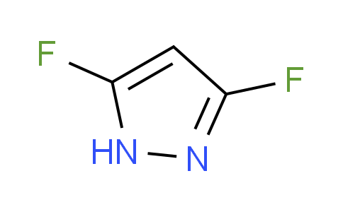 CAS No. 73305-86-9, 3,5-difluoro-1H-pyrazole
