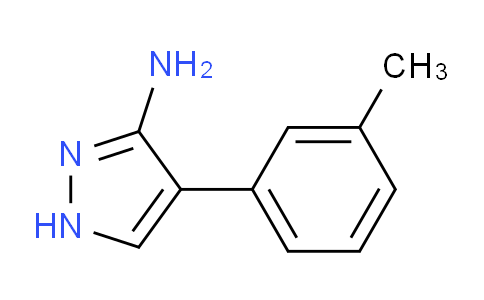 CAS No. 40545-62-8, 4-(3-Methylphenyl)-1h-pyrazol-3-amine