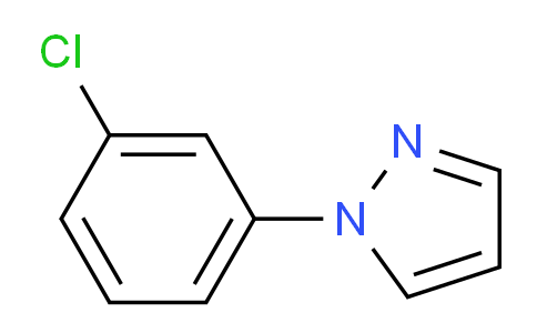 CAS No. 57211-65-1, 1-(3-Chlorophenyl)pyrazole