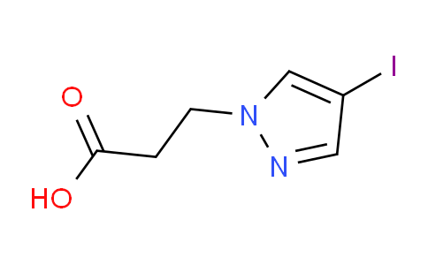 CAS No. 6715-91-9, 3-(4-Iodo-1h-pyrazol-1-yl)propanoic acid