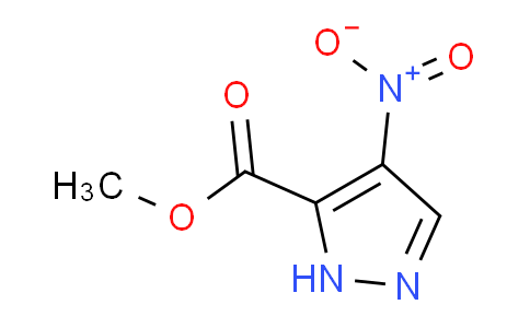 CAS No. 1345513-95-2, methyl 4-nitro-1H-pyrazole-5-carboxylate