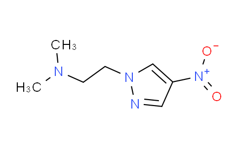 CAS No. 1257078-45-7, N,N-dimethyl-2-(4-nitro-1H-pyrazol-1-yl)ethanamine