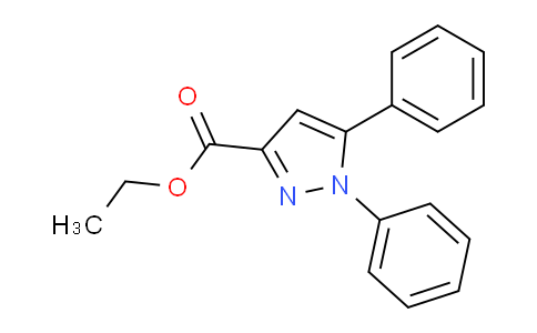 CAS No. 17355-75-8, ethyl 1,5-diphenyl-1H-pyrazole-3-carboxylate