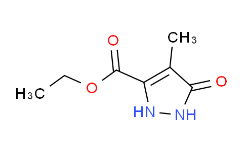 CAS No. 60178-92-9, ethyl 4-methyl-5-oxo-1,2-dihydropyrazole-3-carboxylate