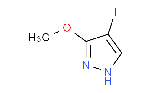 CAS No. 1350325-05-1, 4-iodo-3-methoxy-1H-pyrazole
