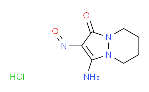 CAS No. 857035-98-4, 3-Amino-2-nitroso-5,6,7,8-tetrahydro-1H-pyrazolo[1,2-a]pyridazin-1-one hydrochloride