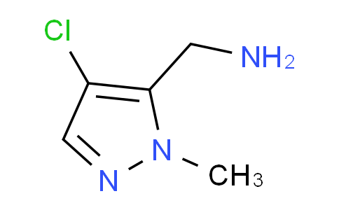 CAS No. 1184977-03-4, (4-Chloro-1-methyl-1H-pyrazol-5-yl)methanamine