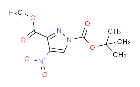 CAS No. 923283-62-9, Methyl 1-Boc-4-nitropyrazole-3-carboxylate