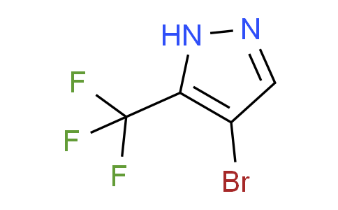 CAS No. 918339-68-1, 4-Bromo-5-(trifluoromethyl)-1H-pyrazole