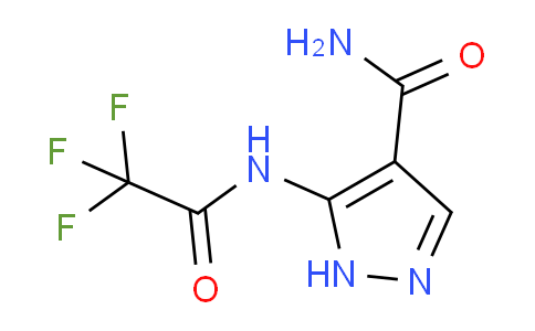 CAS No. 1671-03-0, 5-(2,2,2-Trifluoroacetamido)-1H-pyrazole-4-carboxamide