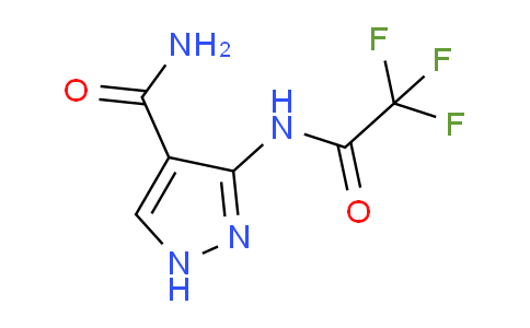 CAS No. 58897-46-4, 3-(2,2,2-Trifluoroacetamido)-1H-pyrazole-4-carboxamide