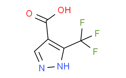 CAS No. 1259932-11-0, 5-(Trifluoromethyl)-1H-pyrazole-4-carboxylic acid