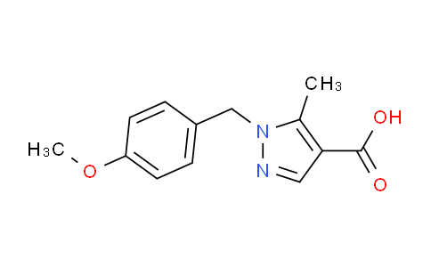 CAS No. 1344045-75-5, 1-(4-methoxybenzyl)-5-methyl-1H-pyrazole-4-carboxylic acid