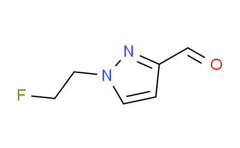 CAS No. 1427013-72-6, 1-(2-fluoroethyl)-1H-pyrazole-3-carbaldehyde