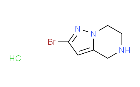 CAS No. 2417416-71-6, 2-bromo-4,5,6,7-tetrahydropyrazolo[1,5-a]pyrazine;hydrochloride