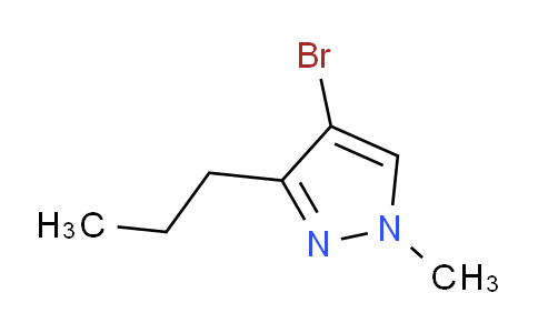 CAS No. 1528946-83-9, 4-bromo-1-methyl-3-propyl-1H-pyrazole