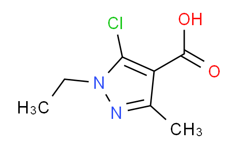 CAS No. 1248794-32-2, 5-chloro-1-ethyl-3-methyl-1H-pyrazole-4-carboxylic acid