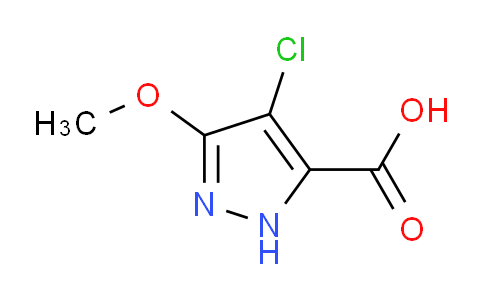 CAS No. 1934363-63-9, 4-chloro-3-methoxy-1H-pyrazole-5-carboxylic acid