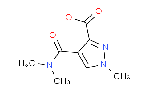 CAS No. 1006484-48-5, 4-(dimethylcarbamoyl)-1-methyl-1H-pyrazole-3-carboxylic acid