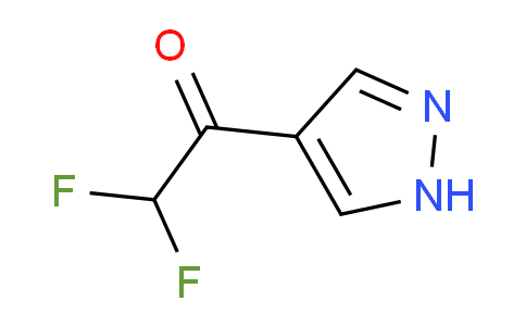 CAS No. 2092767-64-9, 2,2-difluoro-1-(1H-pyrazol-4-yl)ethan-1-one