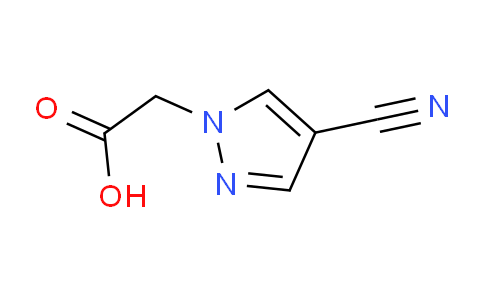 CAS No. 1545583-99-0, 2-(4-cyano-1H-pyrazol-1-yl)acetic acid