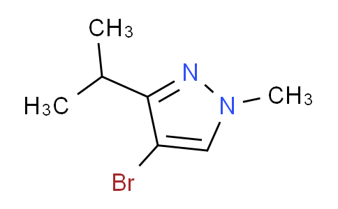 CAS No. 1503567-56-3, 4-bromo-1-methyl-3-(propan-2-yl)-1H-pyrazole