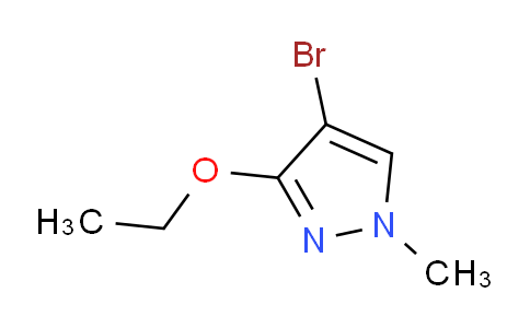 CAS No. 1619897-03-8, 4-bromo-3-ethoxy-1-methyl-1H-pyrazole