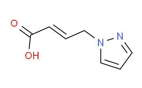 CAS No. 1251453-32-3, (2E)-4-(1H-pyrazol-1-yl)but-2-enoic acid