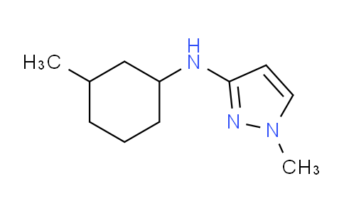 CAS No. 1183596-52-2, 1-methyl-N-(3-methylcyclohexyl)-1H-pyrazol-3-amine