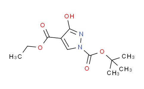 CAS No. 178424-17-4, 1-tert-butyl 4-ethyl 3-hydroxy-1H-pyrazole-1,4-dicarboxylate
