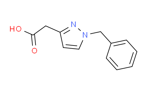 CAS No. 1194803-69-4, 2-(1-benzyl-1H-pyrazol-3-yl)acetic acid