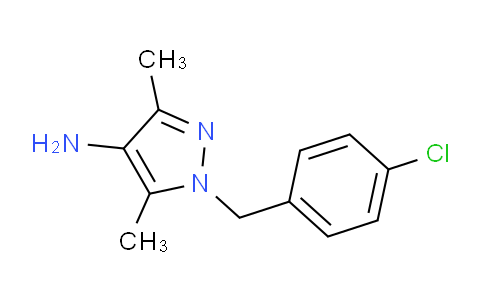 CAS No. 1185056-79-4, 1-(4-chlorobenzyl)-3,5-dimethyl-1H-pyrazol-4-amine