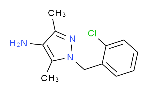 CAS No. 514801-03-7, 1-(2-chlorobenzyl)-3,5-dimethyl-1H-pyrazol-4-amine