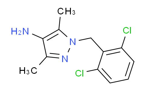 CAS No. 898055-78-2, 1-(2,6-dichlorobenzyl)-3,5-dimethyl-1H-pyrazol-4-amine