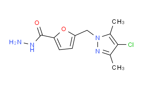 CAS No. 386705-59-5, 5-[(4-chloro-3,5-dimethyl-1H-pyrazol-1-yl)methyl]-2-furohydrazide