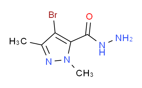 CAS No. 512810-04-7, 4-bromo-1,3-dimethyl-1H-pyrazole-5-carbohydrazide