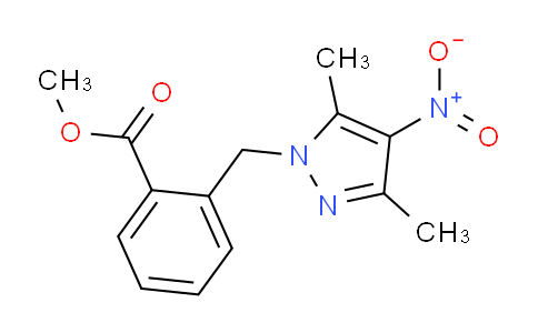 CAS No. 925634-49-7, methyl 2-[(3,5-dimethyl-4-nitro-1H-pyrazol-1-yl)methyl]benzoate