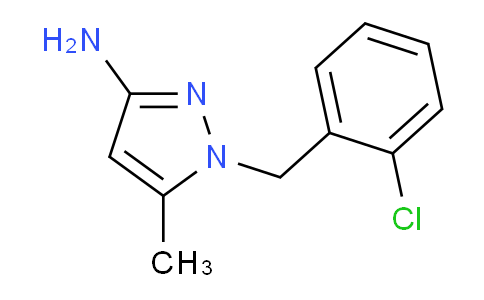 CAS No. 925607-55-2, 1-(2-chlorobenzyl)-5-methyl-1H-pyrazol-3-amine